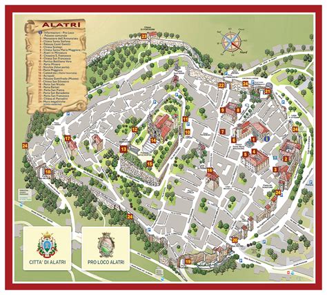 Mappa dell'ubicazione di una gommeria ad Alatri