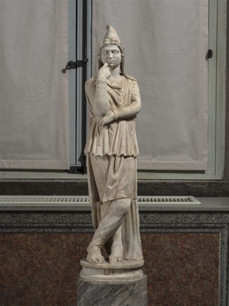foto della statuetta di Aristeo nel Museo Archeologico di Cagliari