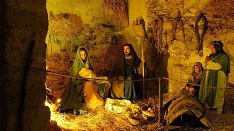 Illustrazione del primo presepe vivente a Greccio