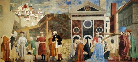Affresco raffigurante il ritrovamento della Vera Croce da parte di Sant'Elena