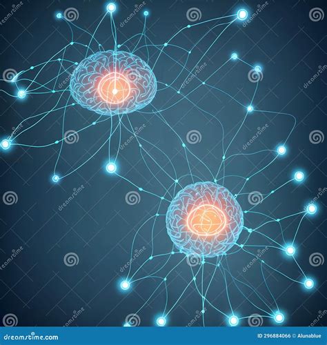 illustrazione astratta di simboli e sensi interconnessi in una foresta