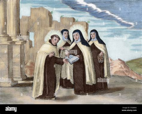 Icona o dipinto di Santa Teresa d'Avila e San Giovanni della Croce