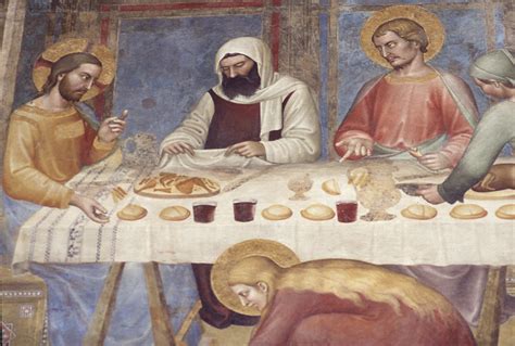 Gesù perdona la donna peccatrice nella casa di Simone il Fariseo, illustrazione biblica
