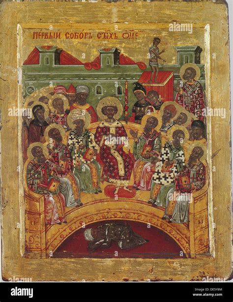 icona del primo concilio di Nicea