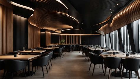 Interno di un ristorante italiano moderno e accogliente a Lisbona