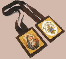 Iconografia della Madonna del Carmelo con Gesù Bambino che offre lo scapolare