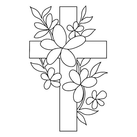 Disegno stilizzato di una croce con raggi di luce che si irradiano, simboleggiando la speranza e la rinascita pasquale.