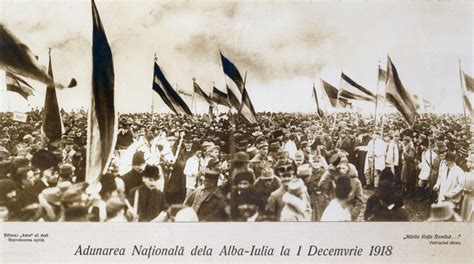 Foto storica dell'Assemblea di Alba Iulia del 1° dicembre 1918