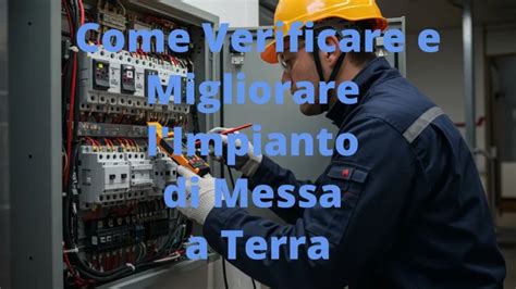 tecnico specializzato che effettua prove strumentali su un impianto elettrico