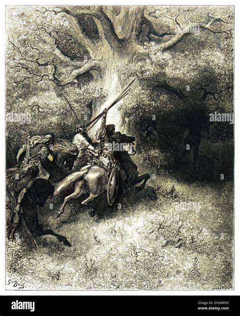 illustrazione biblica della battaglia contro i Madianiti e la morte di Balaam