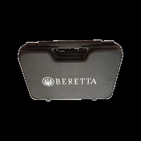 Foto della valigetta in pelle per il Beretta Giubileo con accessori