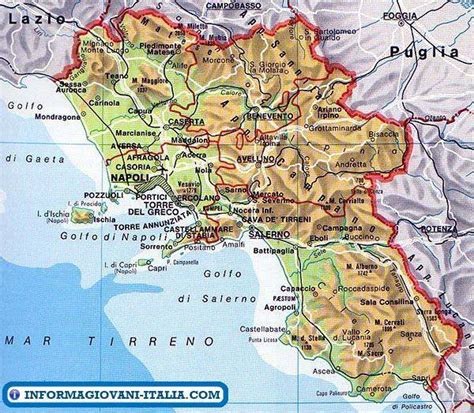 Mappa storica delle devozioni in Campania