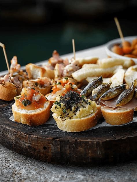 piatti tipici veneziani come sarde in saor o cicchetti