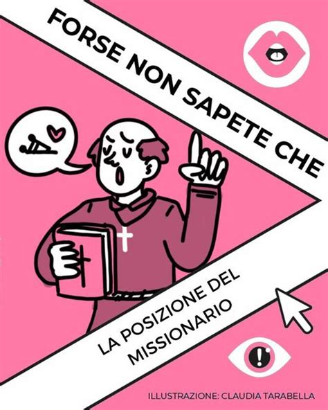 Infografica con diverse varianti della posizione del missionario, focalizzate sulla posizione delle gambe