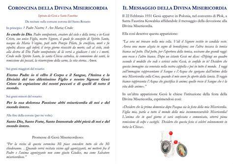 infografica sui benefici della misericordia divina