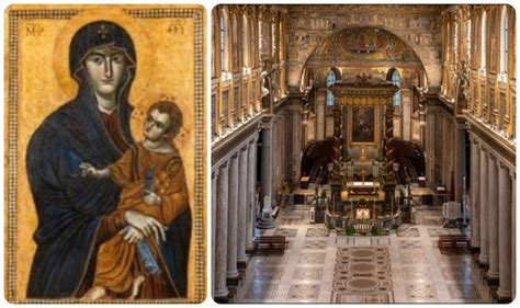 Dettaglio dell'affresco sull'altare maggiore di Santa Maria a Mare