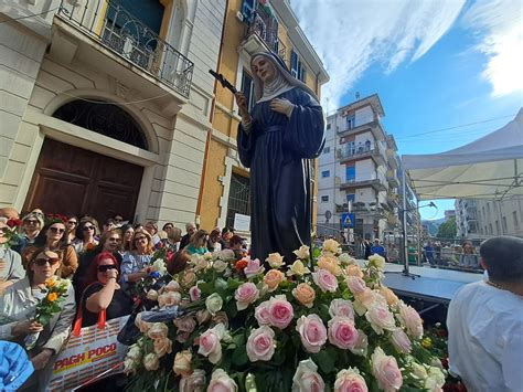 Antica foto della processione di Santa Rita a Messina