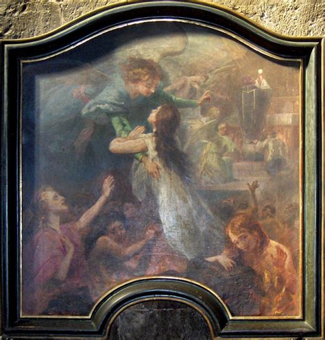 Dettaglio di un affresco di Luigi Morgari all'interno del Santuario