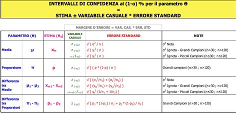 infografica sui concetti di stima puntuale e errore standard