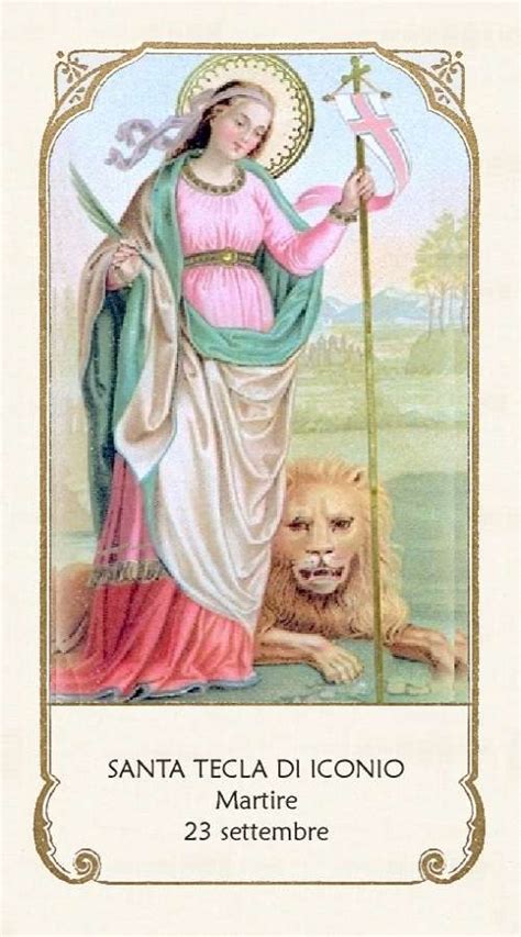 illustrazione di Santa Martina con simboli del suo martirio