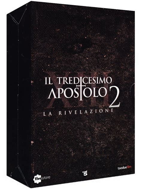 Locandina ufficiale della serie Il tredicesimo apostolo con Claudio Gioè e Claudia Pandolfi