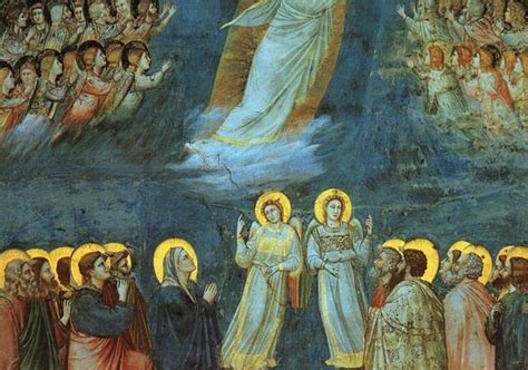 Rappresentazione artistica dell'Ascensione di Gesù al cielo