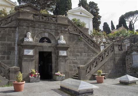 Immagine aerea o panoramica del Cimitero Laurentino