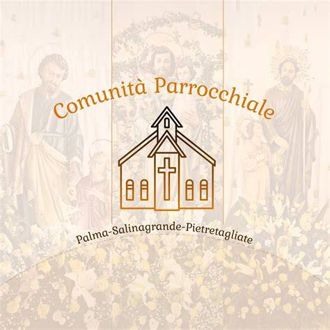 Immagine stilizzata che rappresenta una comunità parrocchiale in preghiera