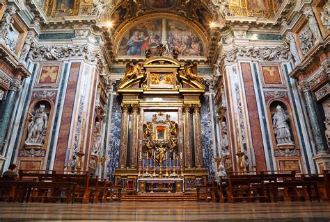 Foto della Confessio e dell'Altare Papale nella Basilica di Santa Maria Maggiore