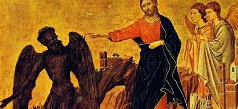 Gesù tentato da Satana nel deserto