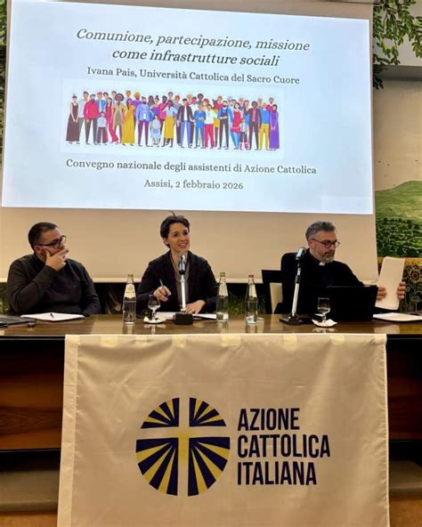 infografica sui pilastri della sinodalità (comunione, partecipazione, missione) in Azione Cattolica