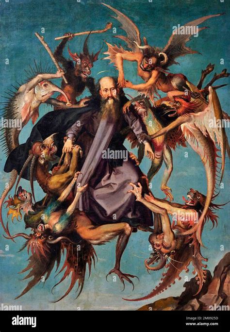 Raffigurazione delle Tentazioni di Sant'Antonio Abate