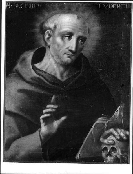 Ritratto di Jacopone da Todi o frate francescano che scrive