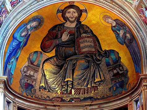 Affresco di Cristo in Maestà e i Vegliardi dell'Apocalisse nell'abside