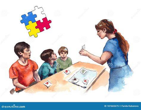 Illustrazione storica di bambini affetti da difterite o di medici che li curano