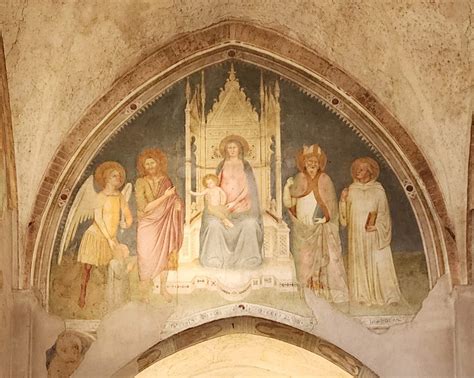 Affresco dell'Annunciazione dall'Abbazia di Viboldone