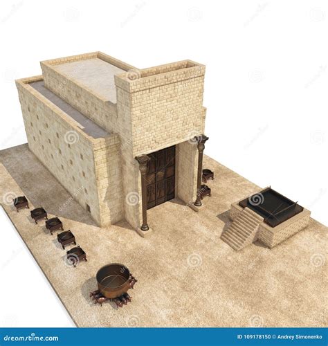 Illustrazione di un altare a corni cananeo o ebraico