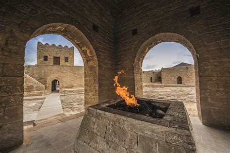 Ruderi di un altare del fuoco zoroastriano