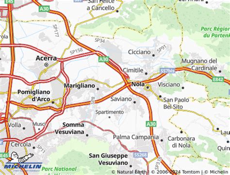 Mappa delle zone commerciali di San Vitaliano