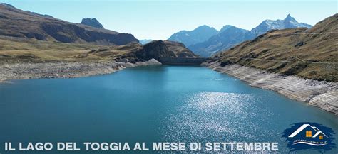 Foto del Rifugio Maria Luisa e del bacino artificiale del Lago del Toggia.