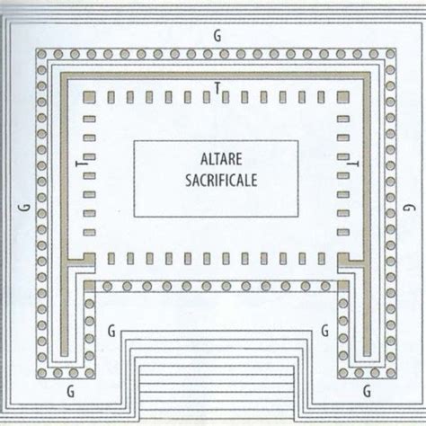 Ricostruzione architettonica dell'Altare di Pergamo situato sull'acropoli