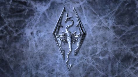 The Elder Scrolls V: Skyrim - Logo con Draugr e Altare di Mara