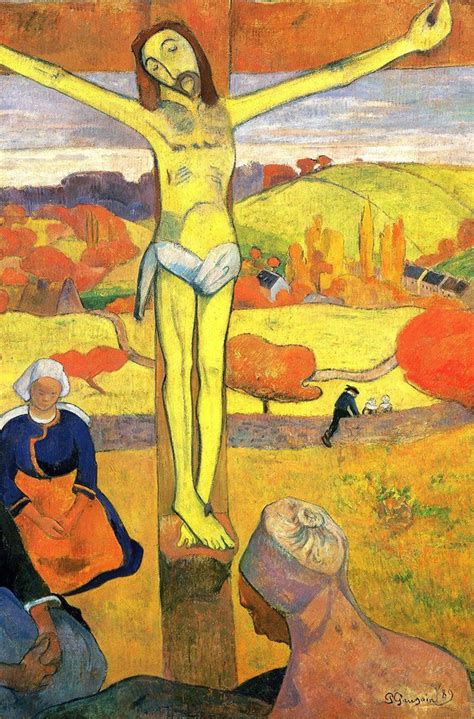 Paul Gauguin, Il Cristo giallo, olio su tela, 1889.
