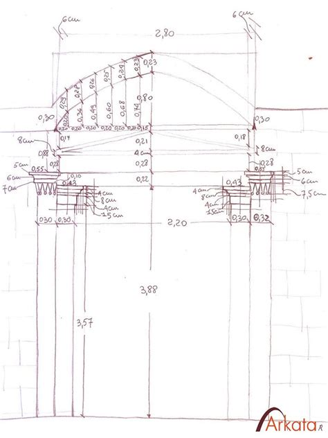Pianta o schema architettonico del Santuario con le sue fasi di espansione