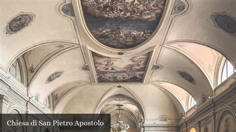 Interno della Chiesa di San Pietro Apostolo con affreschi