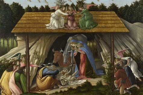 dipinto della Natività Mistica di Sandro Botticelli