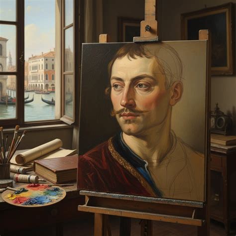 Ritratto di Paolo Veneziano o studio della sua tecnica