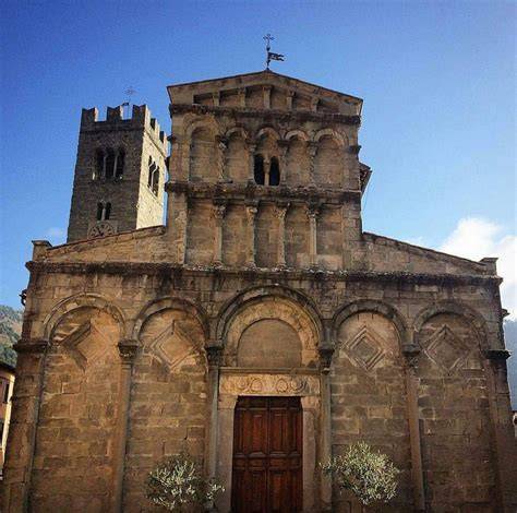 Planimetria della Pieve di Santa Maria Assunta nelle diverse fasi storiche