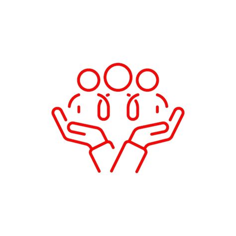 Logo Caritas o immagine simbolica di aiuto sociale