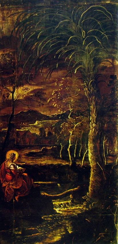 Santa Maria Maddalena leggente e Santa Maria Egiziaca in meditazione di Tintoretto, Scuola Grande di San Rocco, Venezia